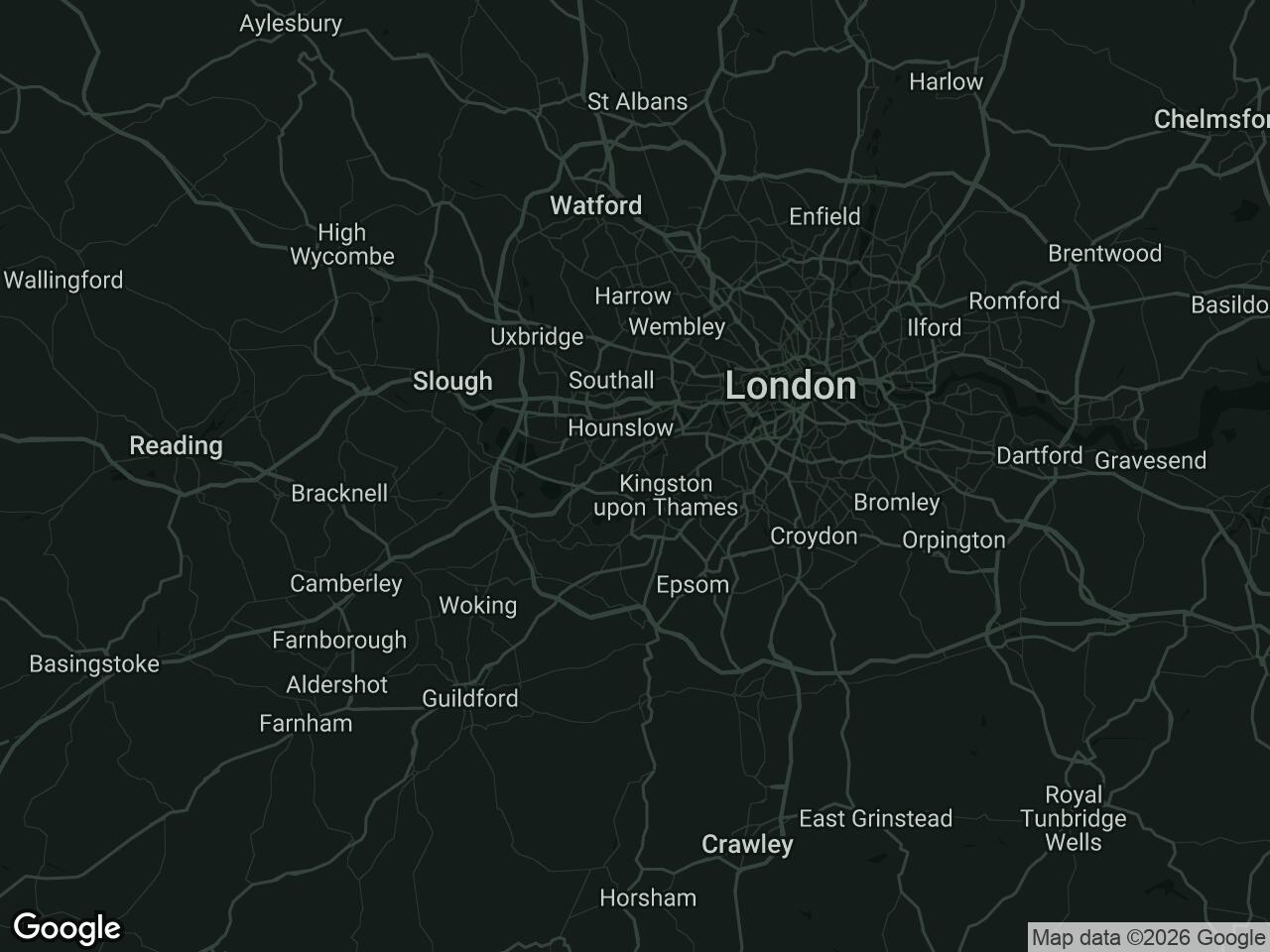 Map of our area, office in Mottingham SE9